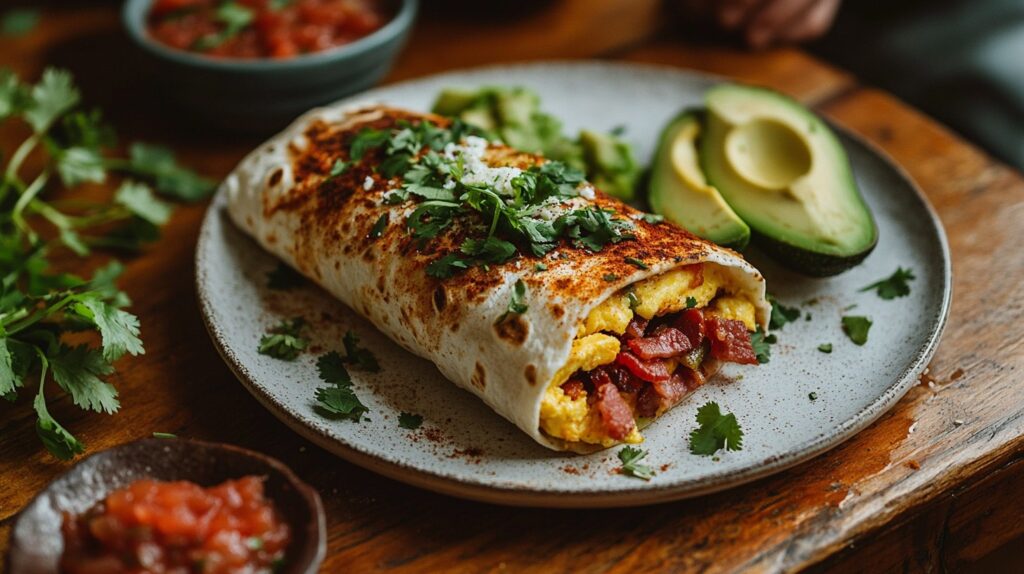 classic breakfast burrito