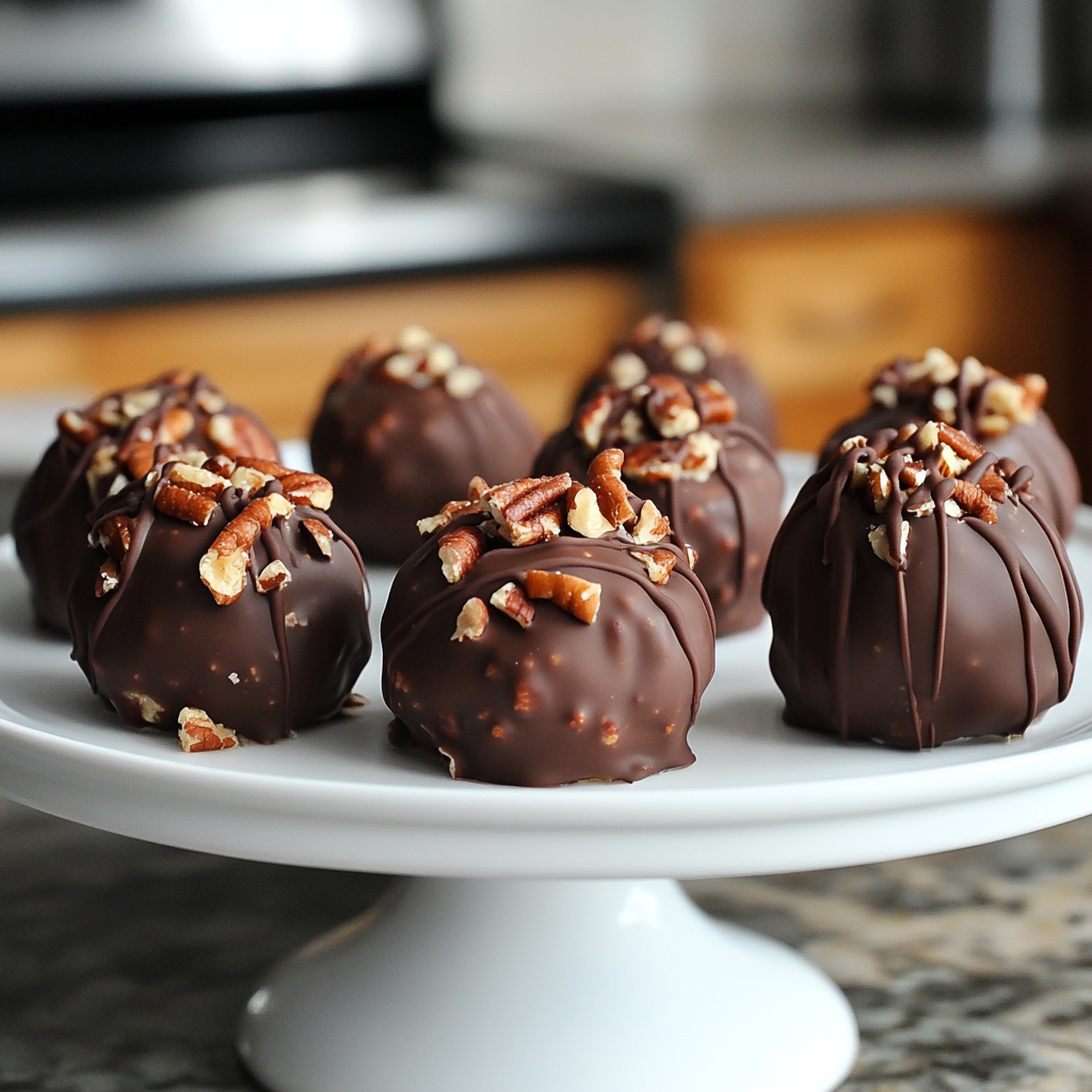 how to make pecan pie cake balls